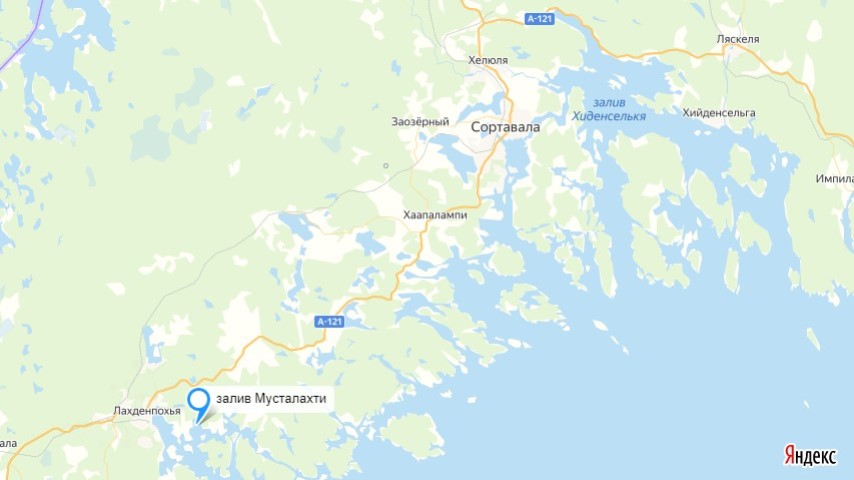залив Мусталахти