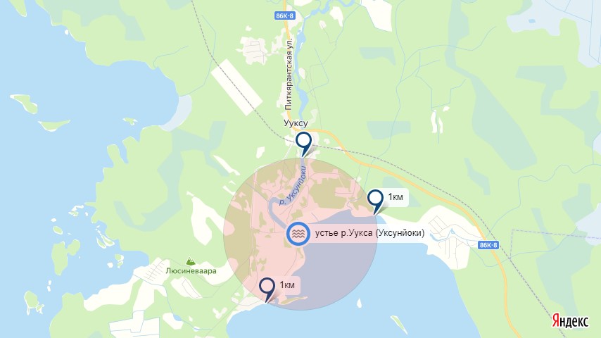 устье реки Уукса