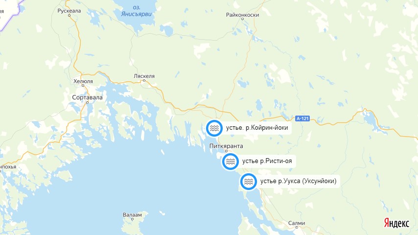 устье реки Ристи-оя