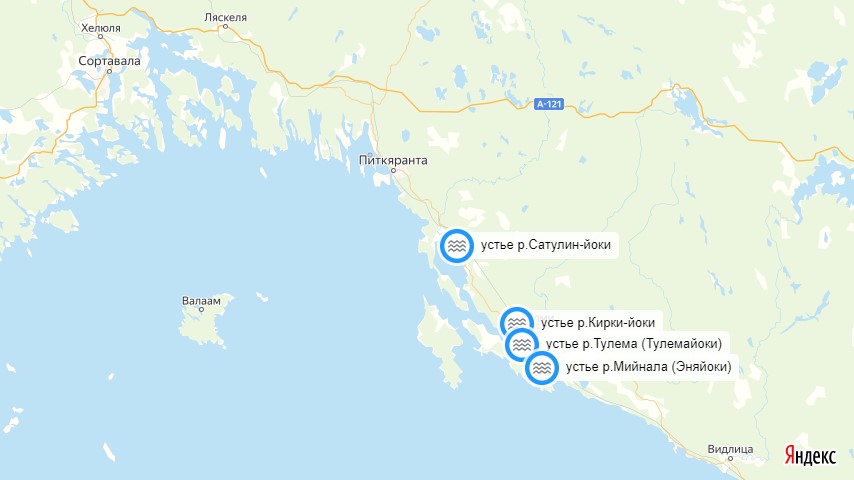 устье реки Мийнала