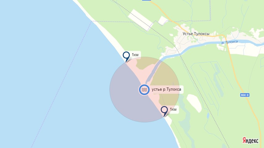 устье реки Тулокса